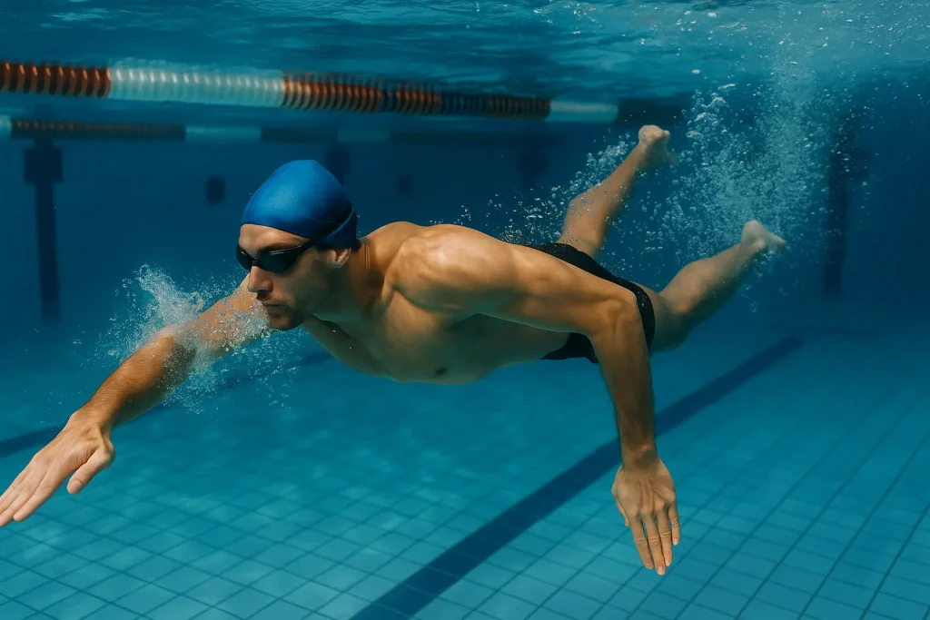 Technique for swimming freestyle
